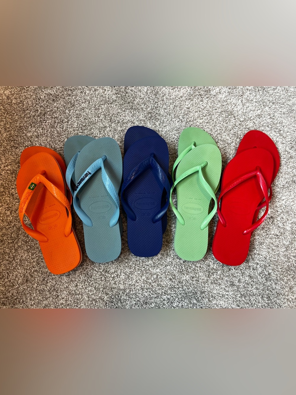 Havaianas Women’s 39/40 lot of 5